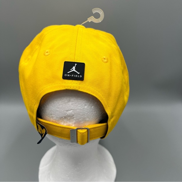 Jordan University Of Michigan Wolveriens On-Field Club Cap Adjustable Hat. Youth - Picture 6 of 14